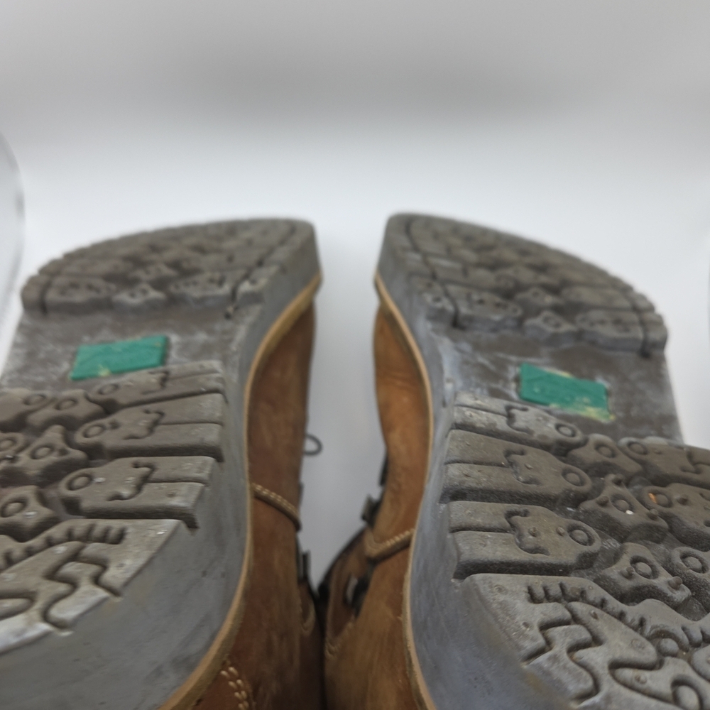 Sturdy Brown Leather‎ Men's Hiking Boots - Picture 9 of 11